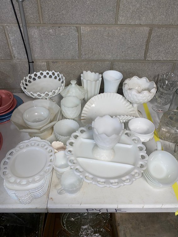 Milk glass
