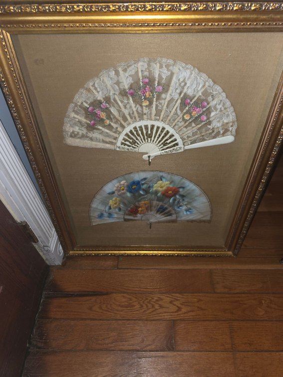 Victorian Framed Fans