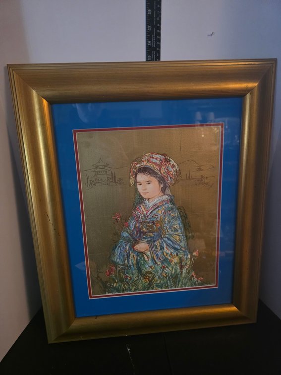 Festavil of Kimono  Art print
