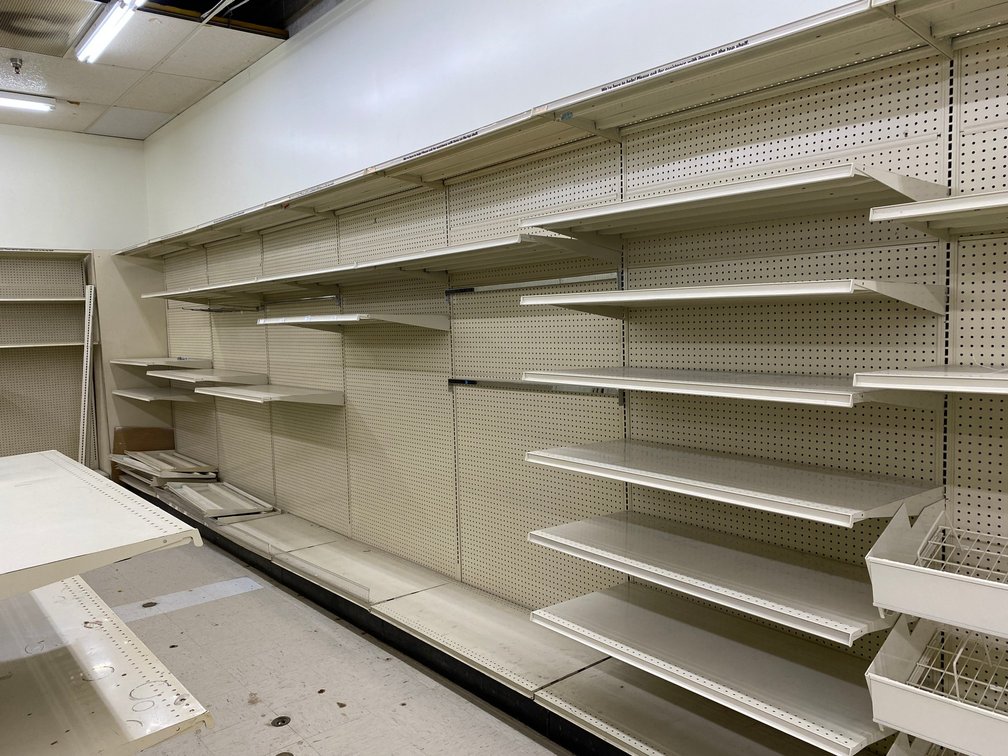 6 Unit Commercial Grade Shelving Unit Adjustable Shelves