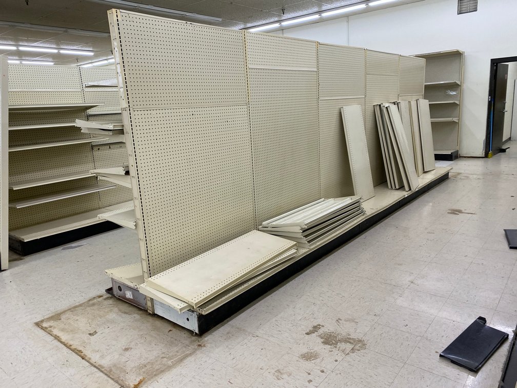 5 piece Unit Commercial Grade Shelving Double Sided Adjustable Shelves
