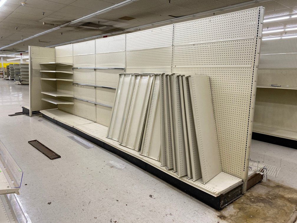 5 piece Unit Commercial Grade Shelving Double Sided Adjustable Shelves