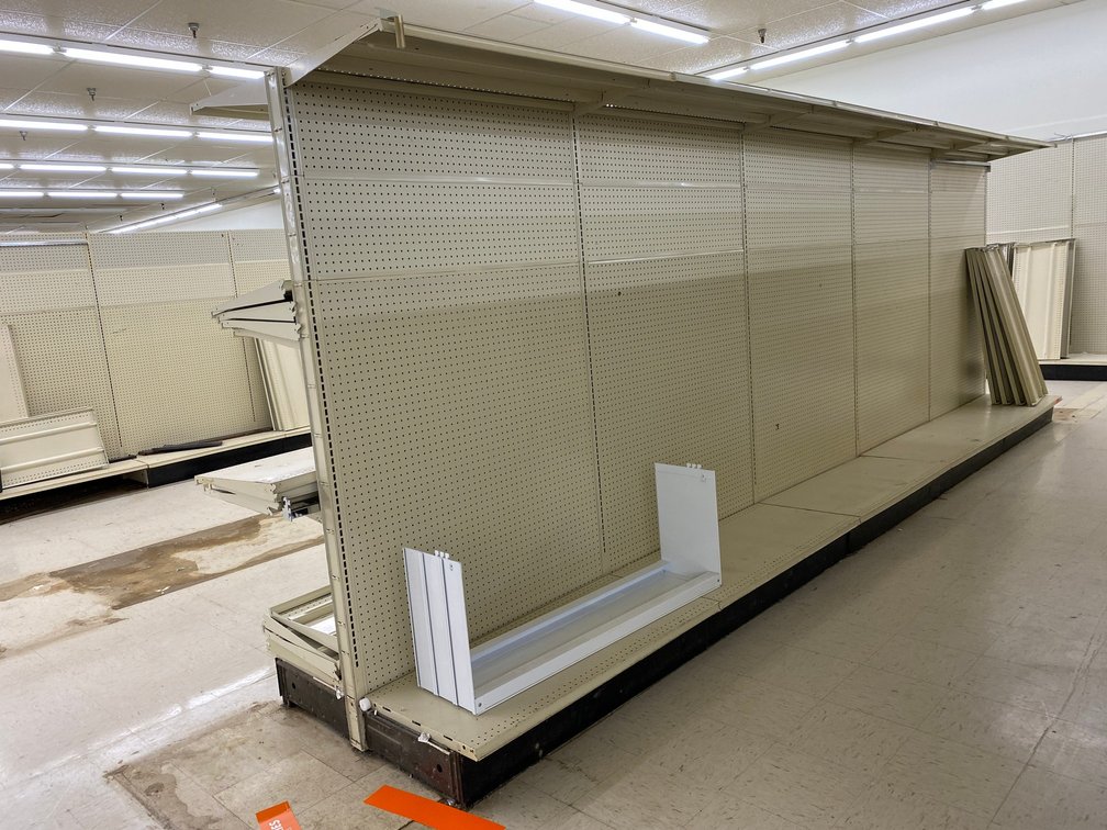 5 piece Unit Commercial Grade Shelving Double Sided Adjustable Shelves