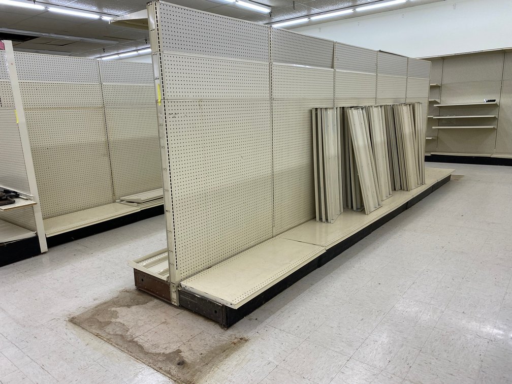 5 piece Unit Commercial Grade Shelving Double Sided Adjustable Shelves
