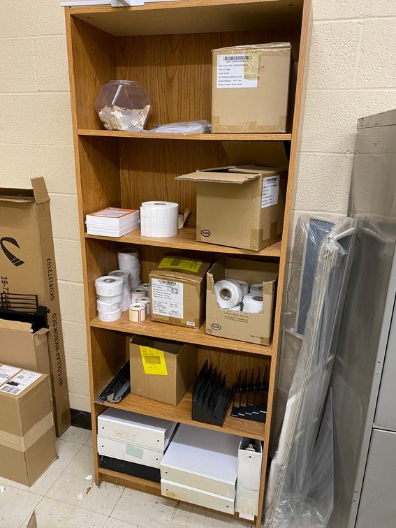 Shelf and Contents
