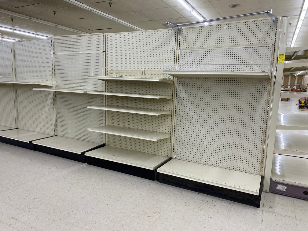 Commercial Grade Adjustable Shelf One Sided Unit