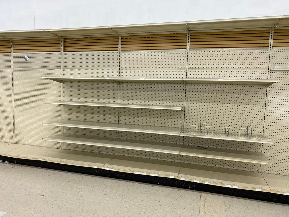 5 Piece Commercial Grade One Sided Display Unit