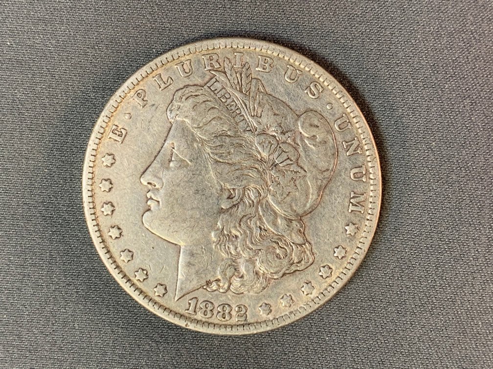 1882-CC Morgan Dollar