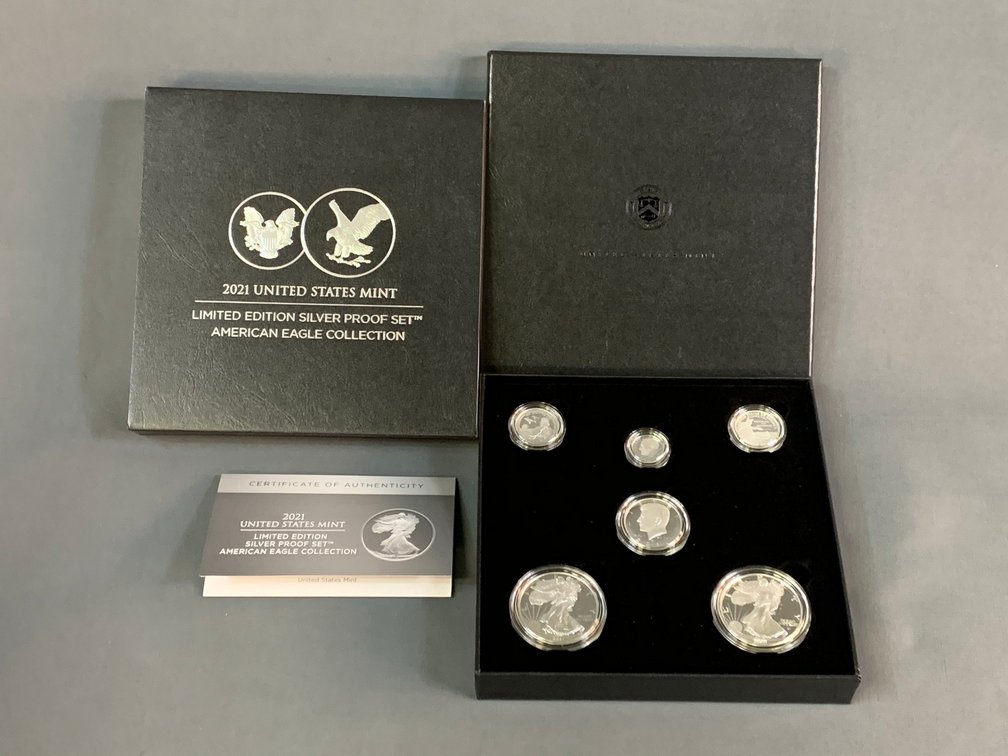 2021 Silver Proof Set American Eagle Collection