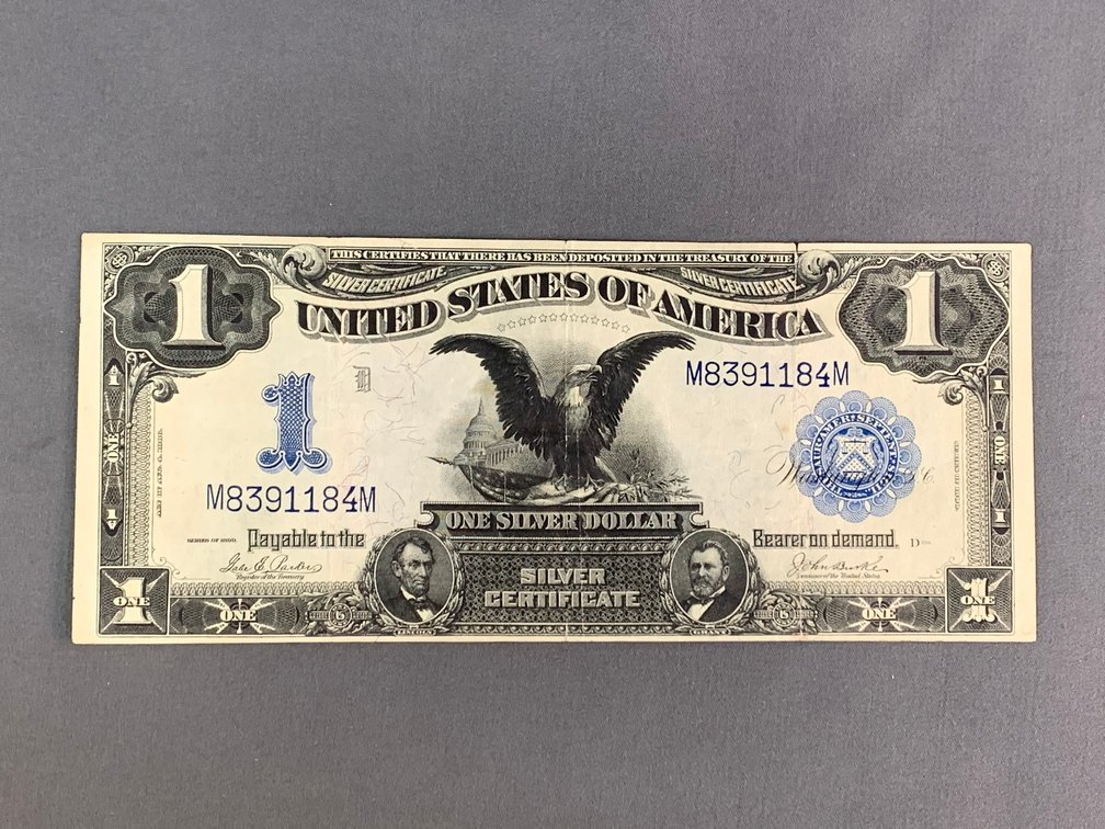 1899 $1 'Black Eagle' Silver Certificate
