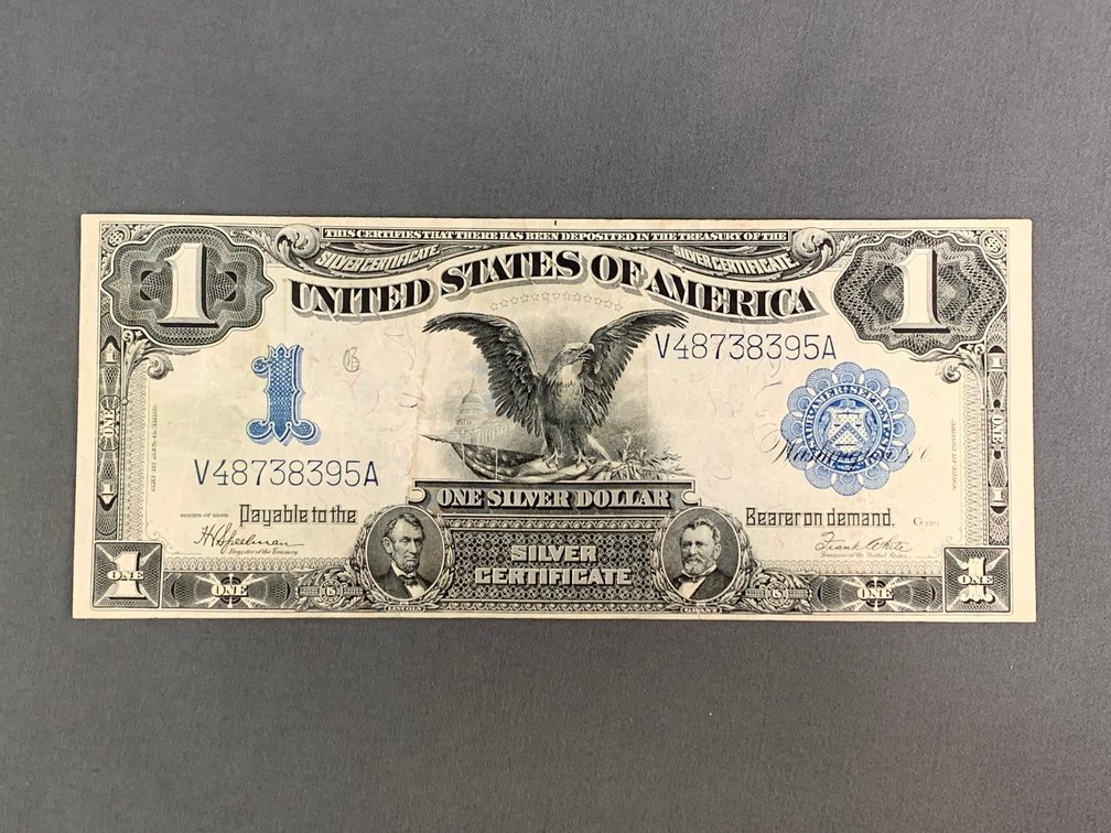 1899 $1 'Black Eagle' Silver Certificate
