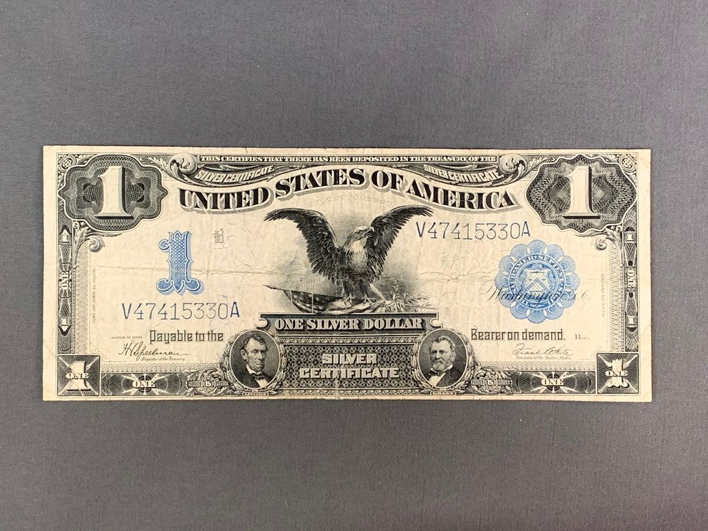 1899 $1 'Black Eagle' Silver Certificate