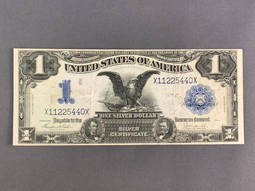 1899 $1 'Black Eagle' Silver Certificate