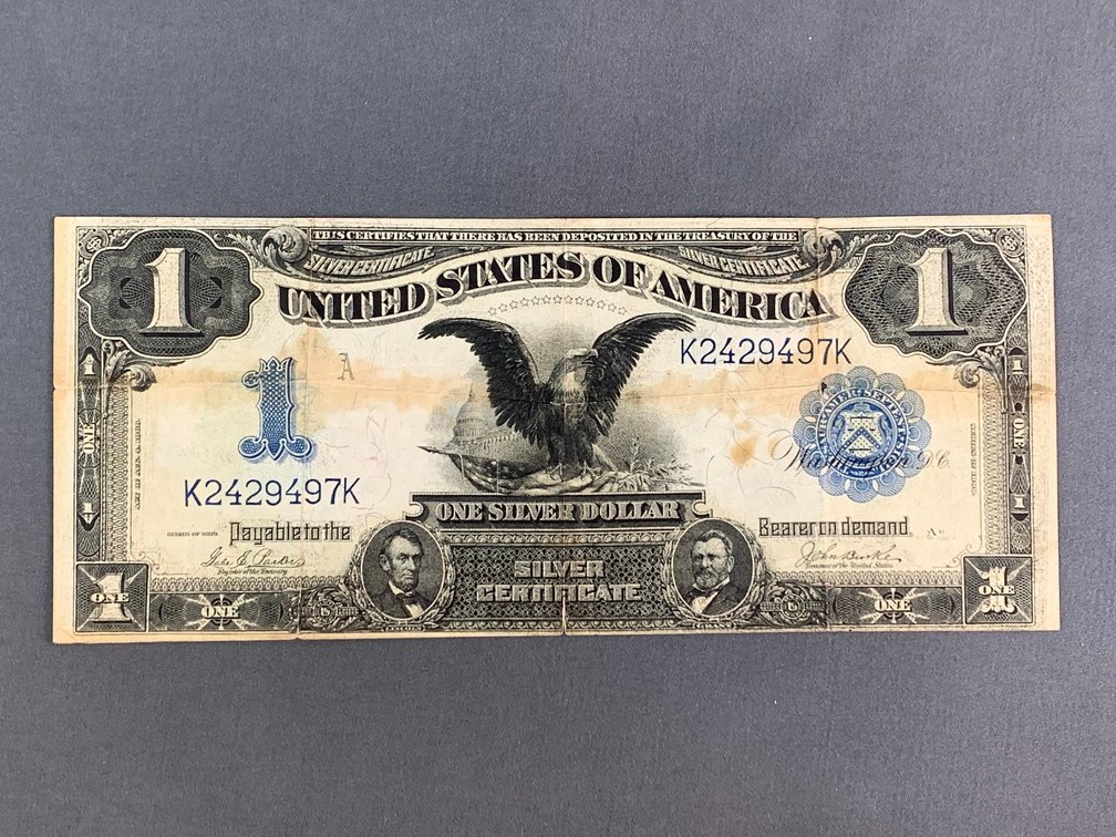 1899 $1 'Black Eagle' Silver Certificate