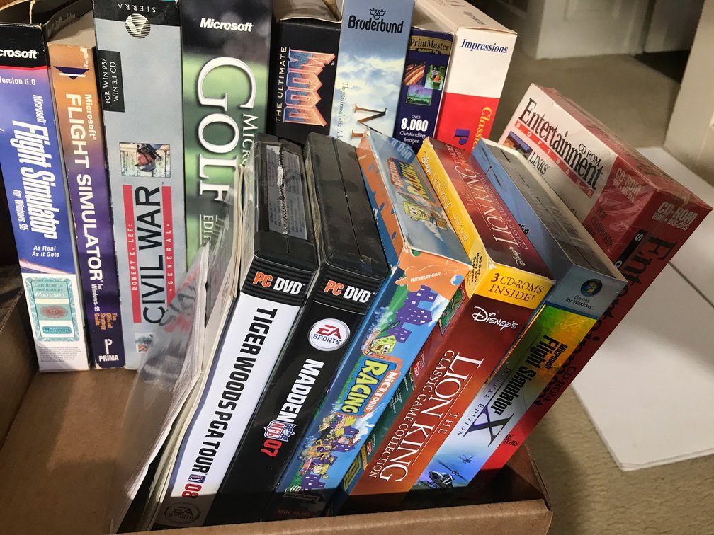 VHS tapes