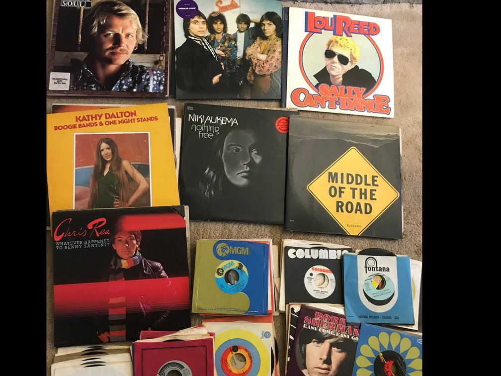 Assortment of 45 records