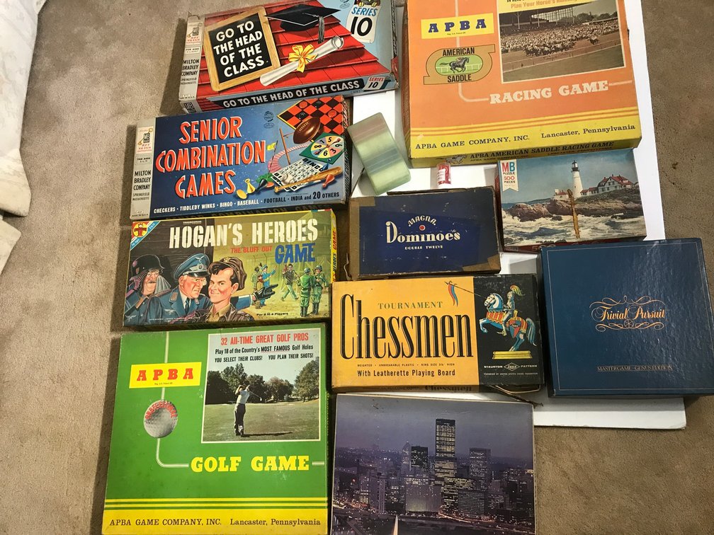 Assortment of old games
