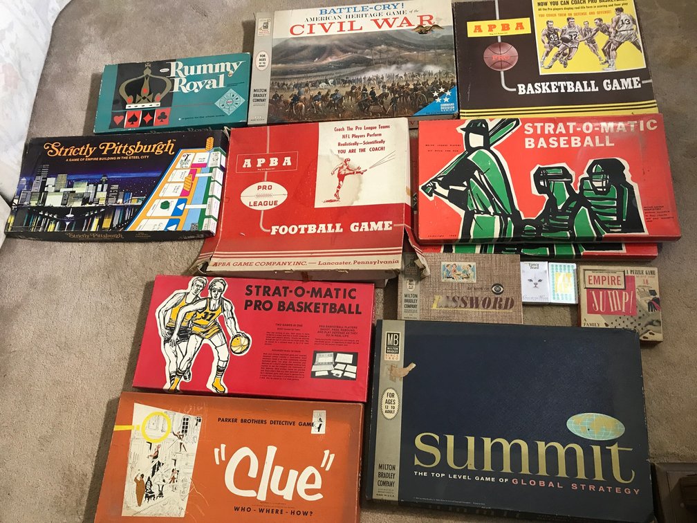 Assortment of games