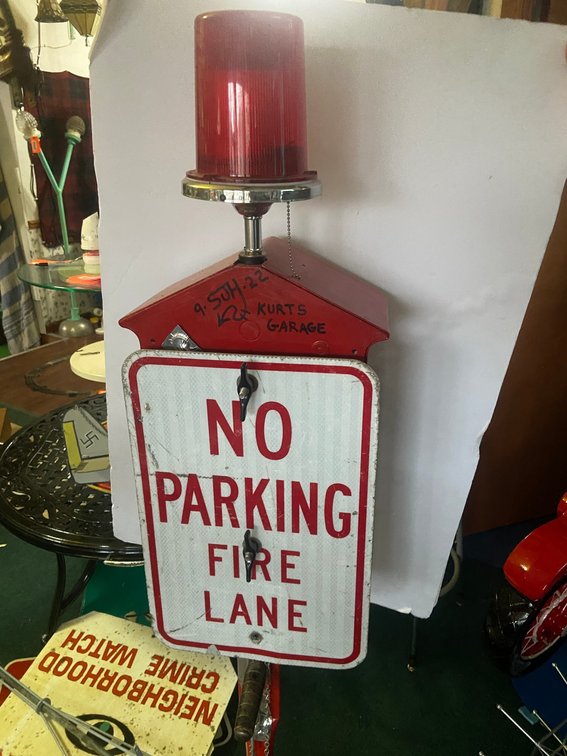 Novelty Sign - Kurts Garage No Parking