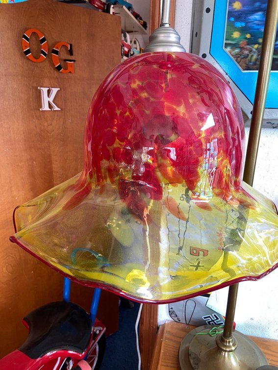 Vintage Murano Glass Pendant Light