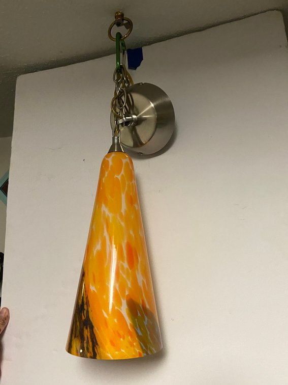 Vintage Murano Pendant Light