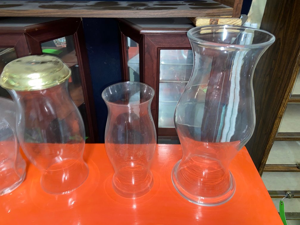 Glass Oil Lamp Shades