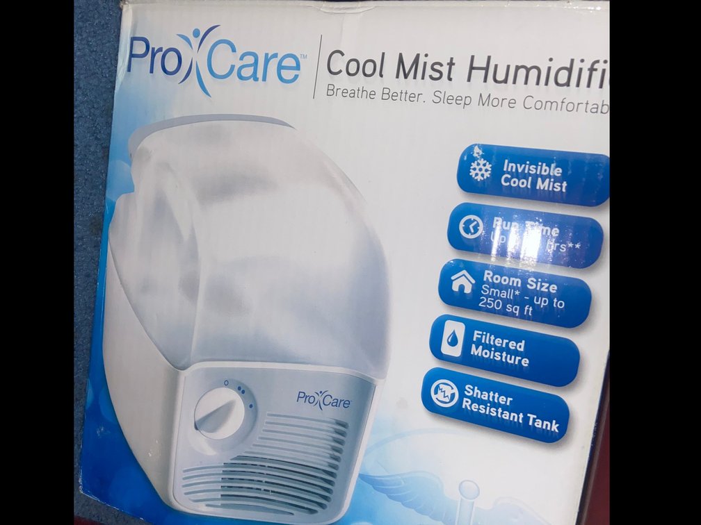 ProCare 1 Cool Mist Humidifier - 250 Sq Ft