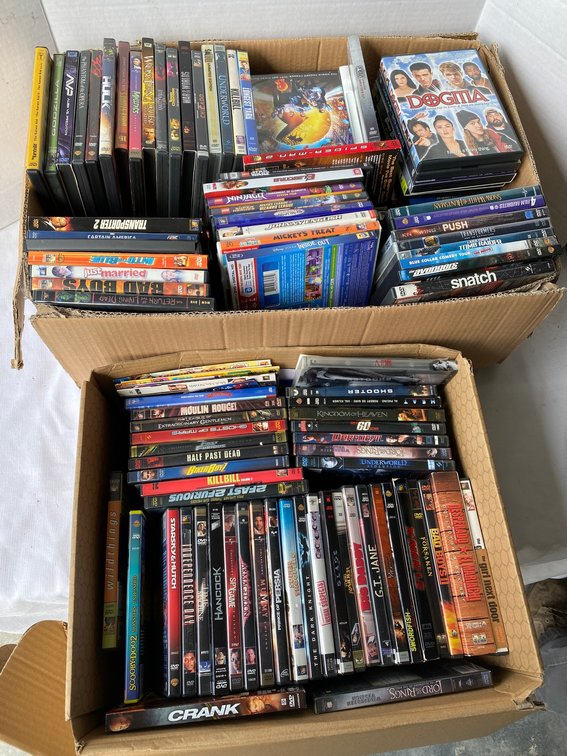 Assorted DVD's