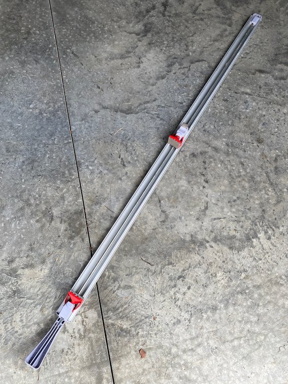 50" Pittsburgh clamp and cut edge guide