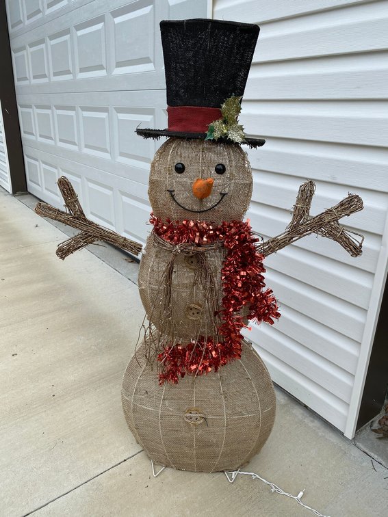 Snowman decoration