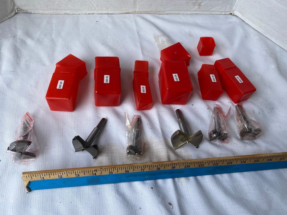 6 Forstner bits