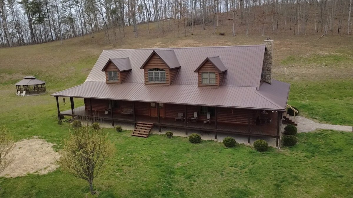 Image for SOLD $632,500 - Beautiful Log Home on nearly 26 Acres in Carter County, Kentucky
