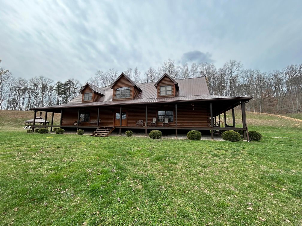 Image for SOLD $632,500 - Beautiful Log Home on nearly 26 Acres in Carter County, Kentucky