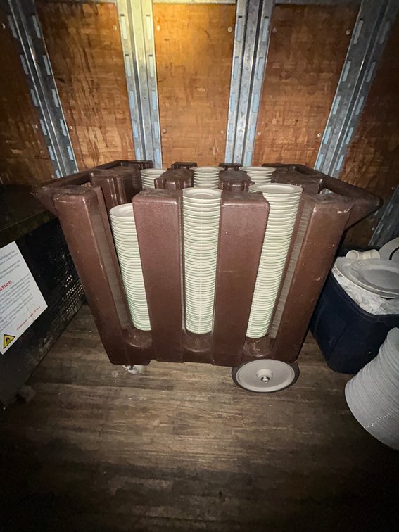 Dish carrier and contents