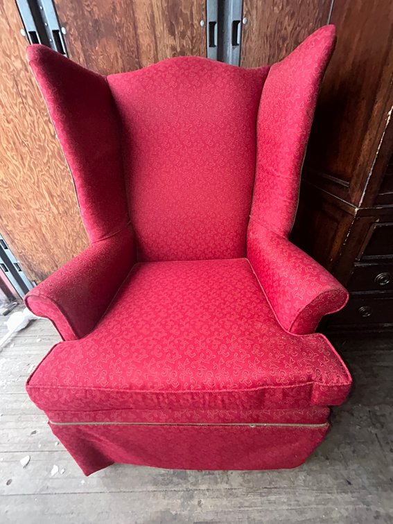 Wing back chair