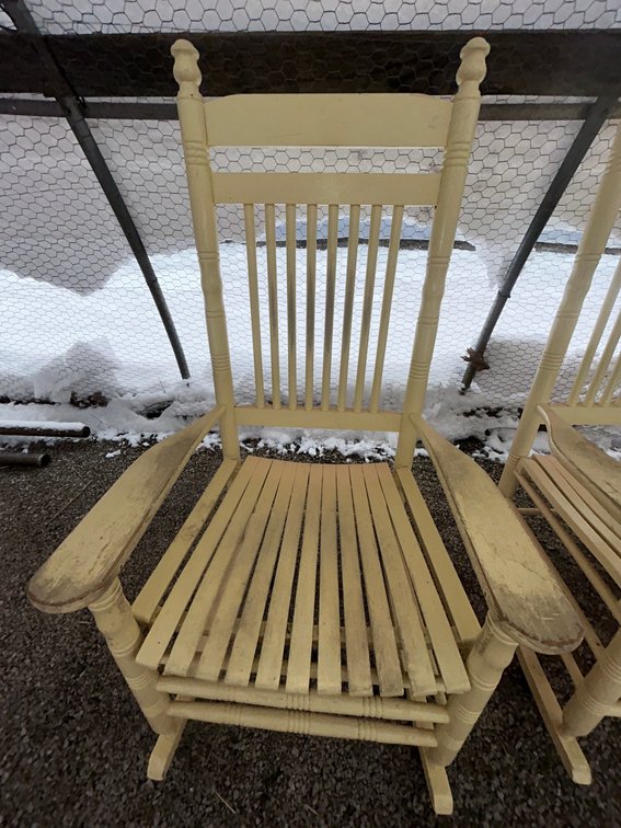 Wooden rocker