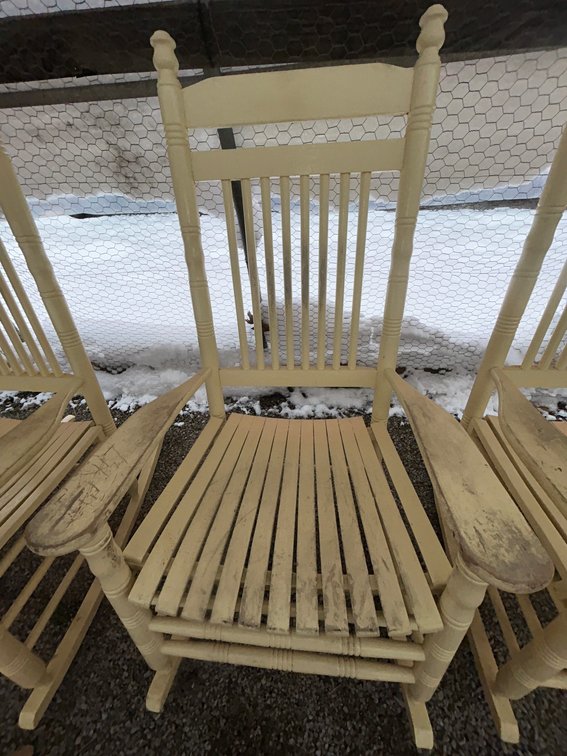 Wooden rocker