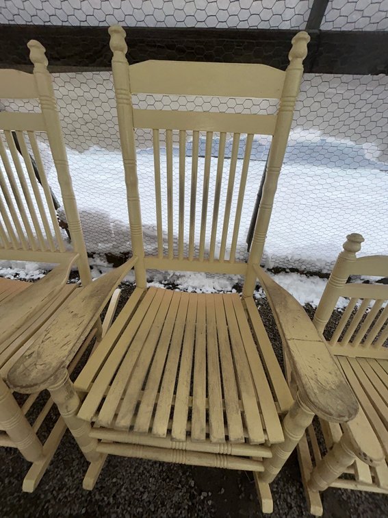 Wooden rocker