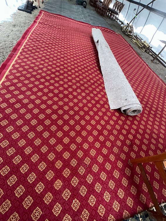 Carpet and pad