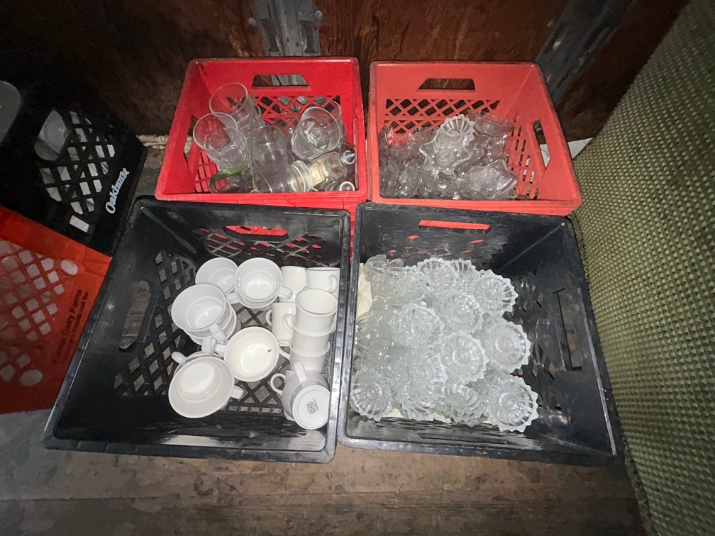 4 Crates and contents