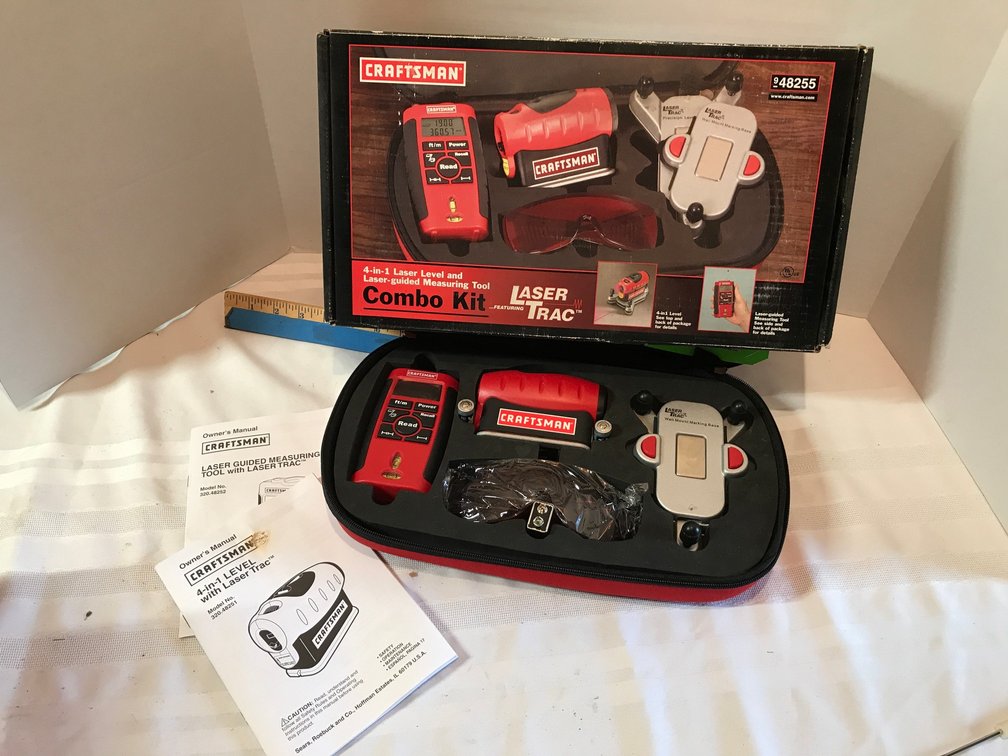 Craftsman 4-in-1 laser level combo kit