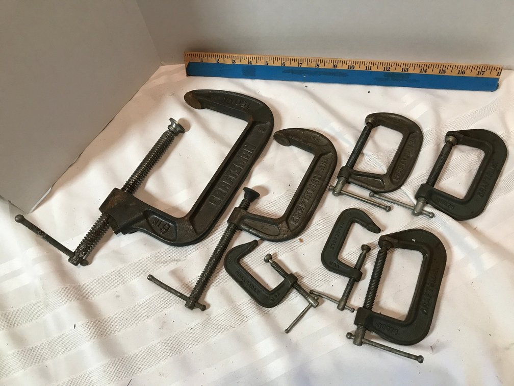 Craftsman C-clamps