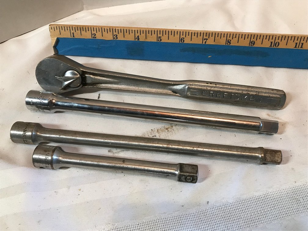 Craftsman ratchet and extensions