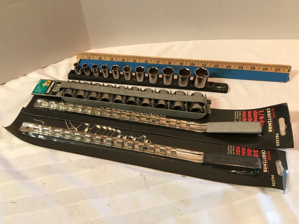 Craftsman sockets and socket organizers