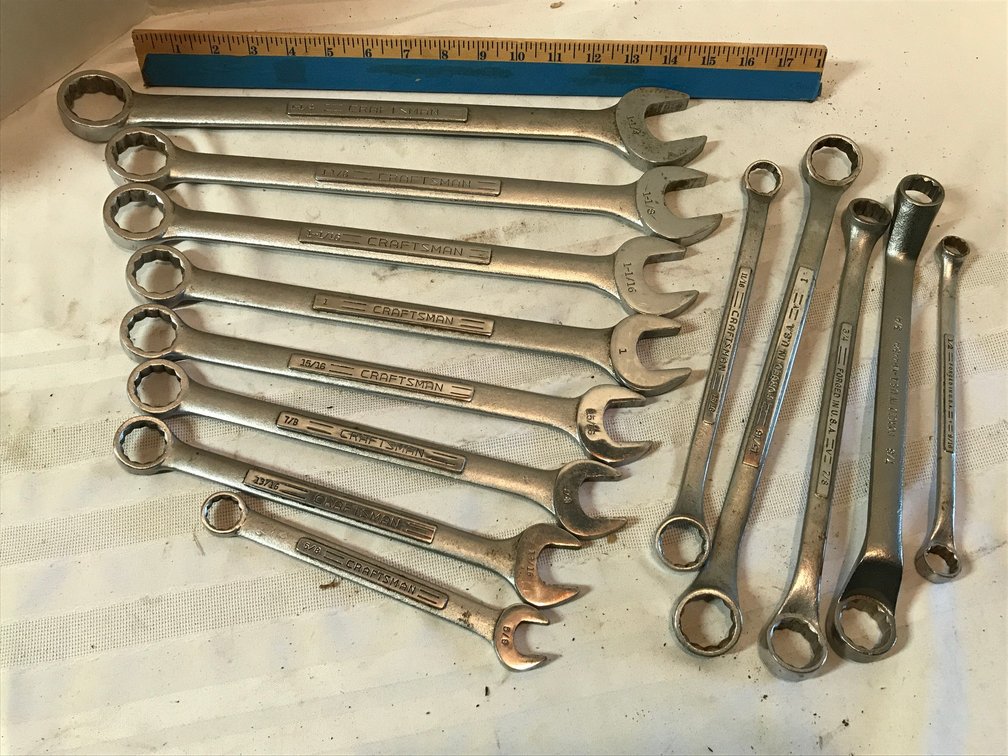 Craftsman standard wrenches