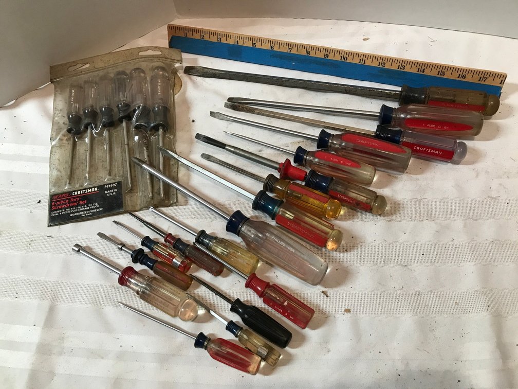 Craftsman screwdrivers and Torx screwdriver set