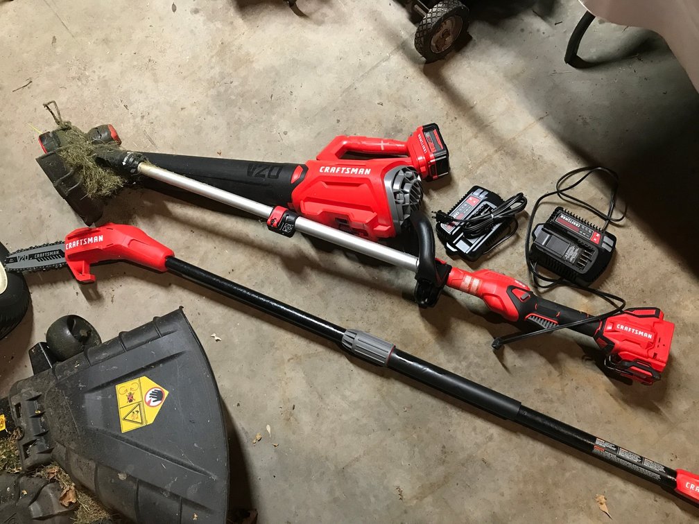 Craftsman 20V lawn set