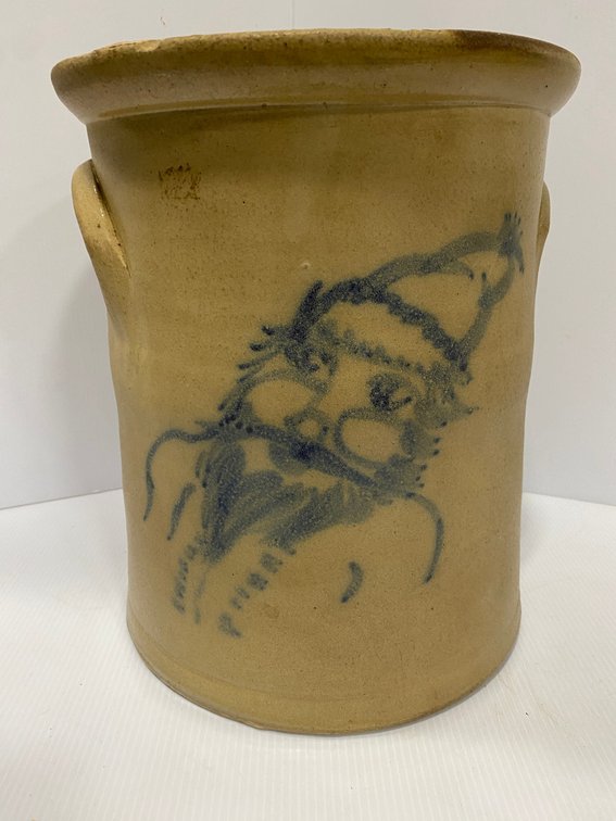 Decorated Crock