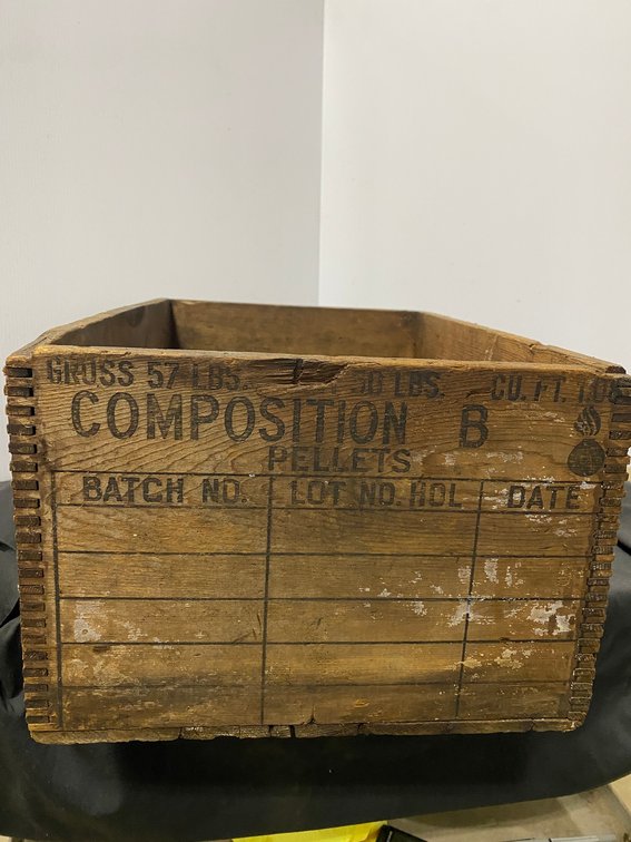 Composition B Pellets Crate