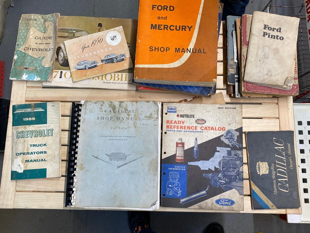 Vintage Auto Books